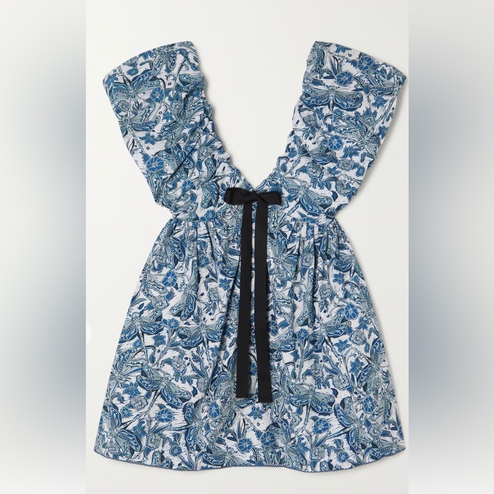 Agua by Agua Bendita printed mini dress